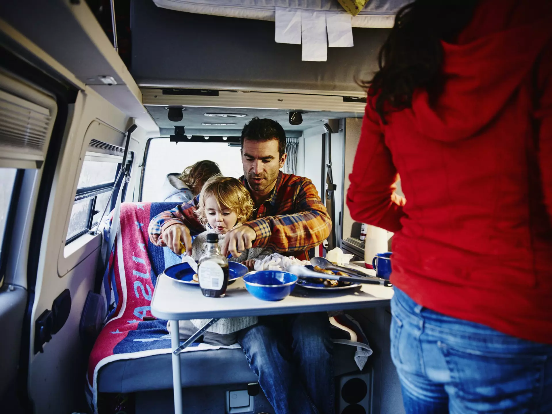 Not only are RV users growing more diverse in age and ethnicity, more RVers are using them as offices and schoolrooms as well as homes © Thomas Barwick / Getty Images