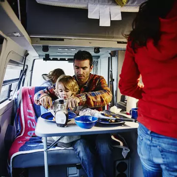 Not only are RV users growing more diverse in age and ethnicity, more RVers are using them as offices and schoolrooms as well as homes © Thomas Barwick / Getty Images