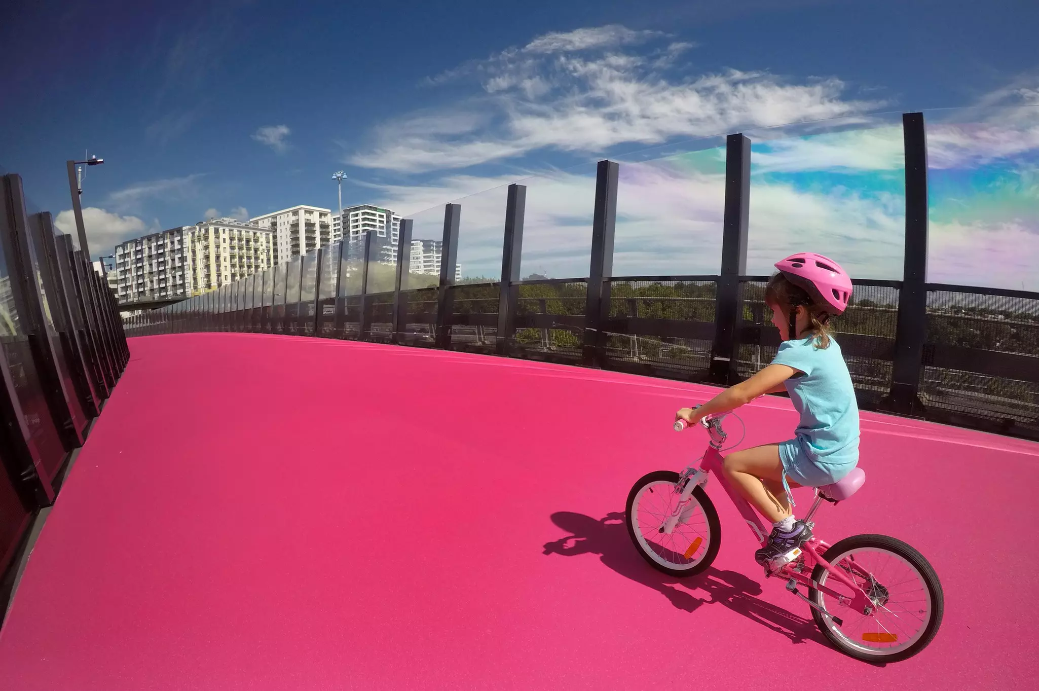 Many of the cycleways in Auckland are kid-friendly © chameleonseye / Getty Images