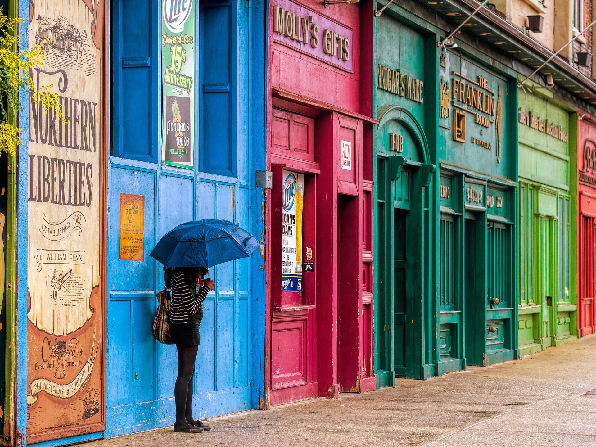 Northern Liberties neighborhood in Philadelphia, Pennsylvania. Darren LoPrinzi/Getty Images