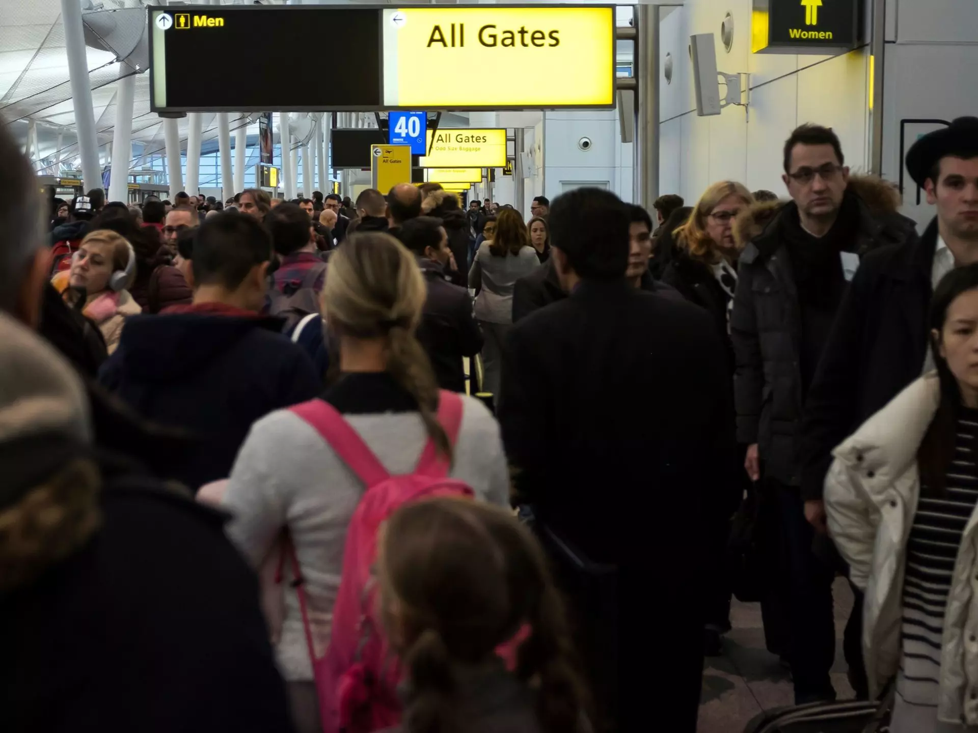 The last US government shutdown five years ago didn’t close airports – but did create long lines. Plan accordingly © Johannes Eisele / AFP via Getty Images