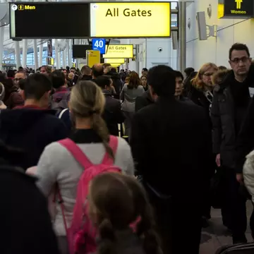 The last US government shutdown five years ago didn’t close airports – but did create long lines. Plan accordingly © Johannes Eisele / AFP via Getty Images