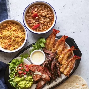 Beef fajitas