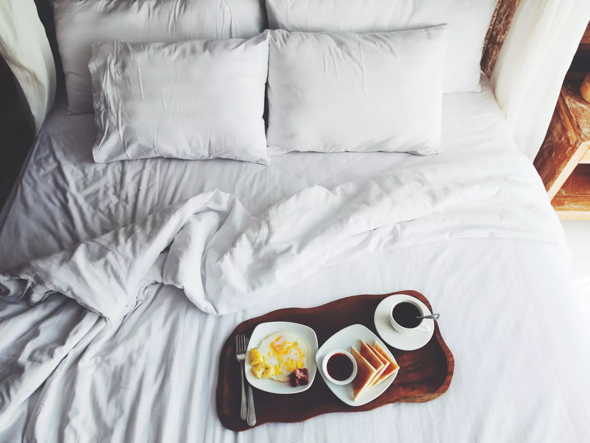 Hotel guests must have food delivered to the room © Alena Ozerova/Shutterstock