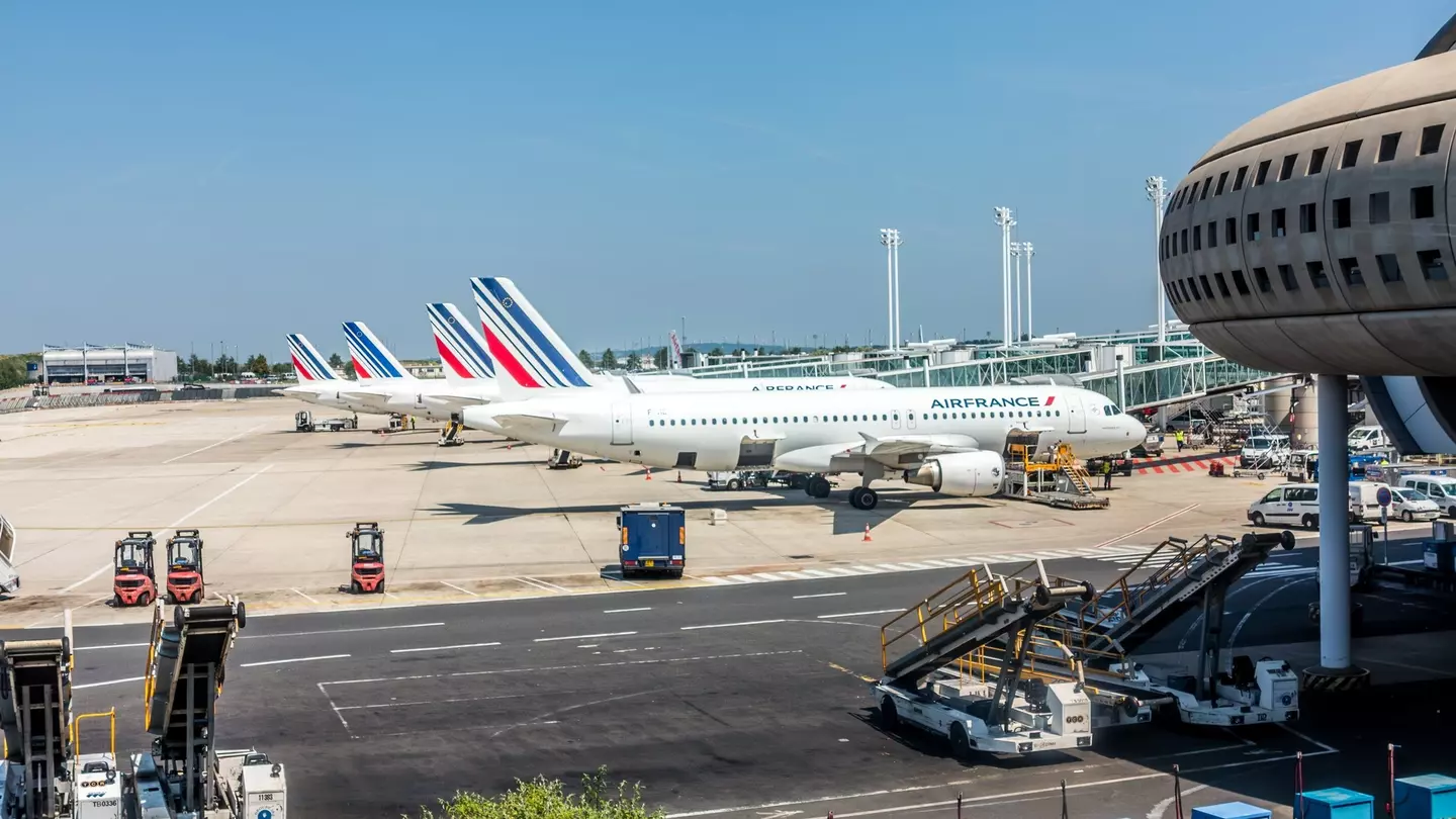 Cars in the airport apron at Vilnius Drive in Movie theatre