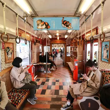 On local trains in Japan, such as the Wakayama Electric Railway, you might be the only non-local on board © Shutterstock/george photo cm