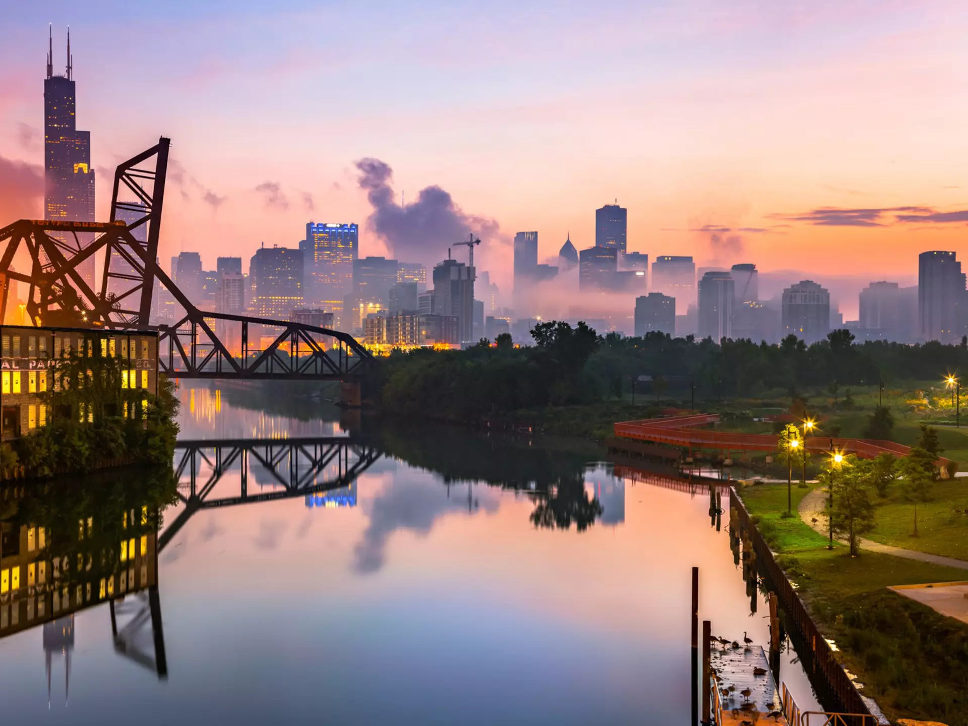 Chicago is the setting for some of the most iconic architecture in America. Joe Daniel Price/Getty Images