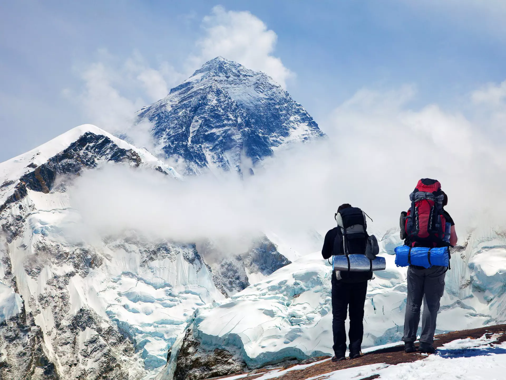 The best trekking trails in Nepal climb high into the Himalayas. Daniel Prudek/Shutterstock