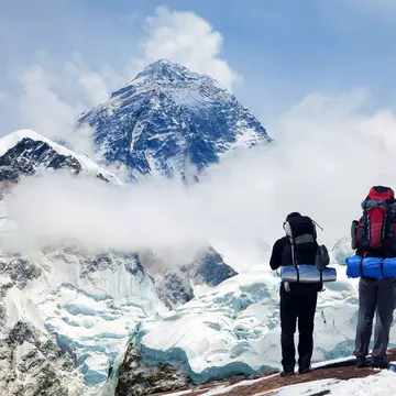 The best trekking trails in Nepal climb high into the Himalayas. Daniel Prudek/Shutterstock