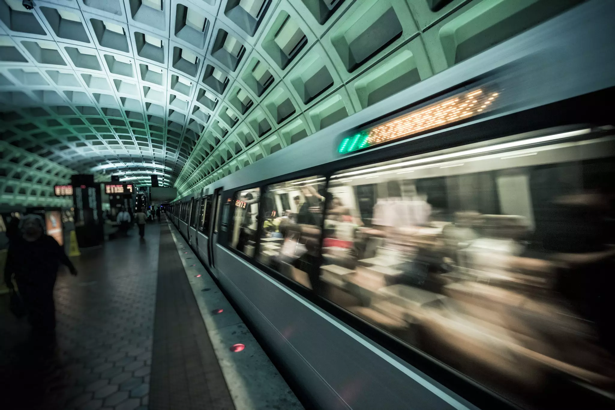Take advantage of DC's robust public transit system © zodebala / Getty Images
