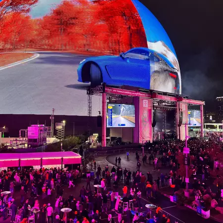 The T-Mobile Zone at Sphere, Las Vegas Grand Prix