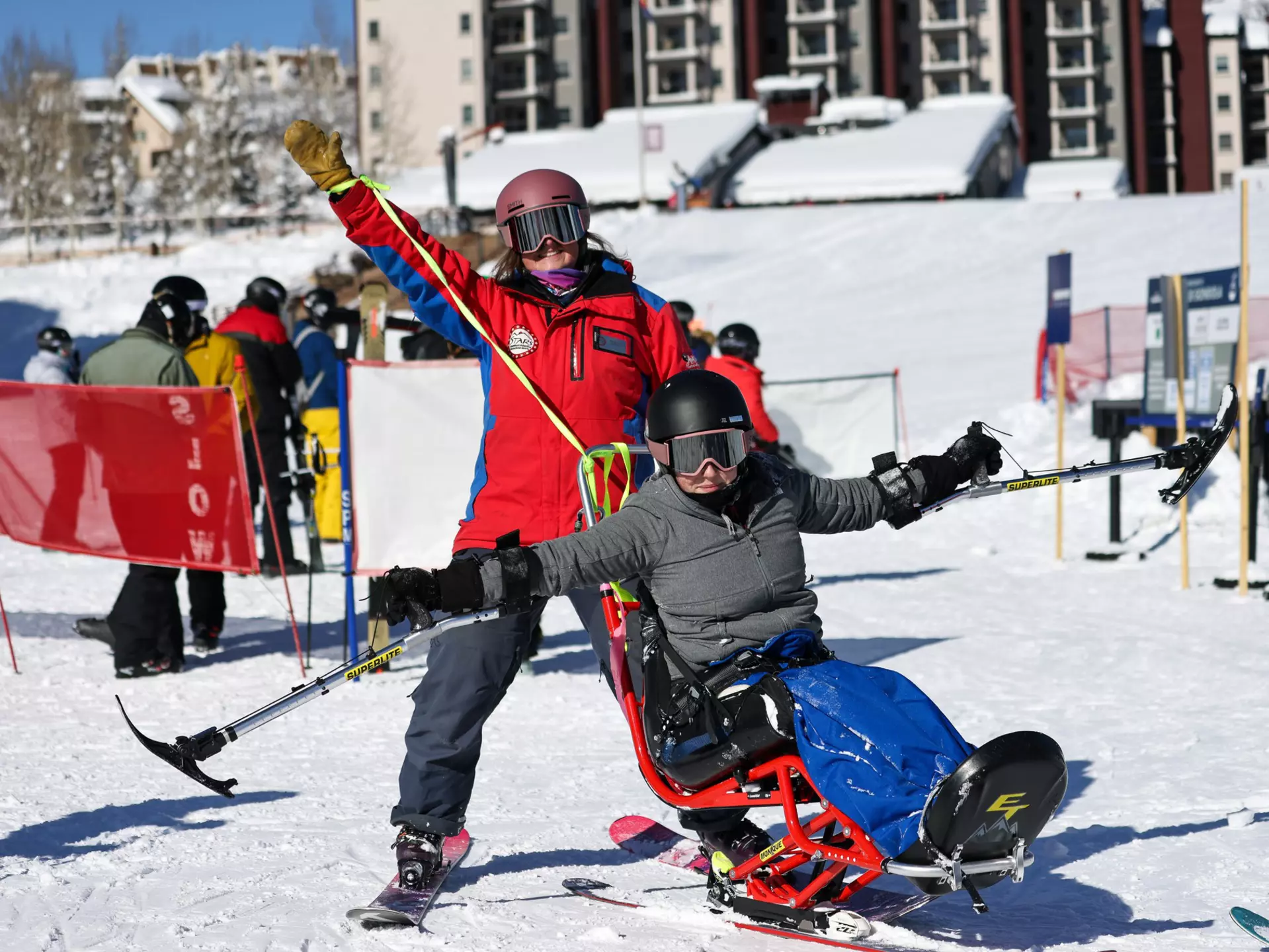 Adaptive ski resorts like Steamboat STARS ensure that nobody is left behind when it comes to winter sports © Frank Paradise / STARS