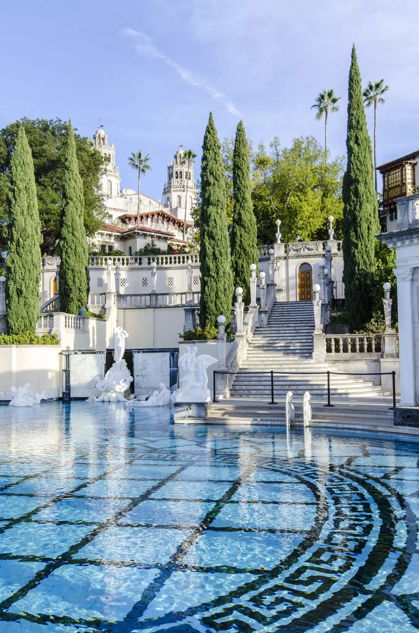 Neptune Pool at Hearst Castle ©Sergey Didenko/Shutterstock