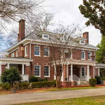 Exterior shot of an elegant home, Belmont, NC  USA