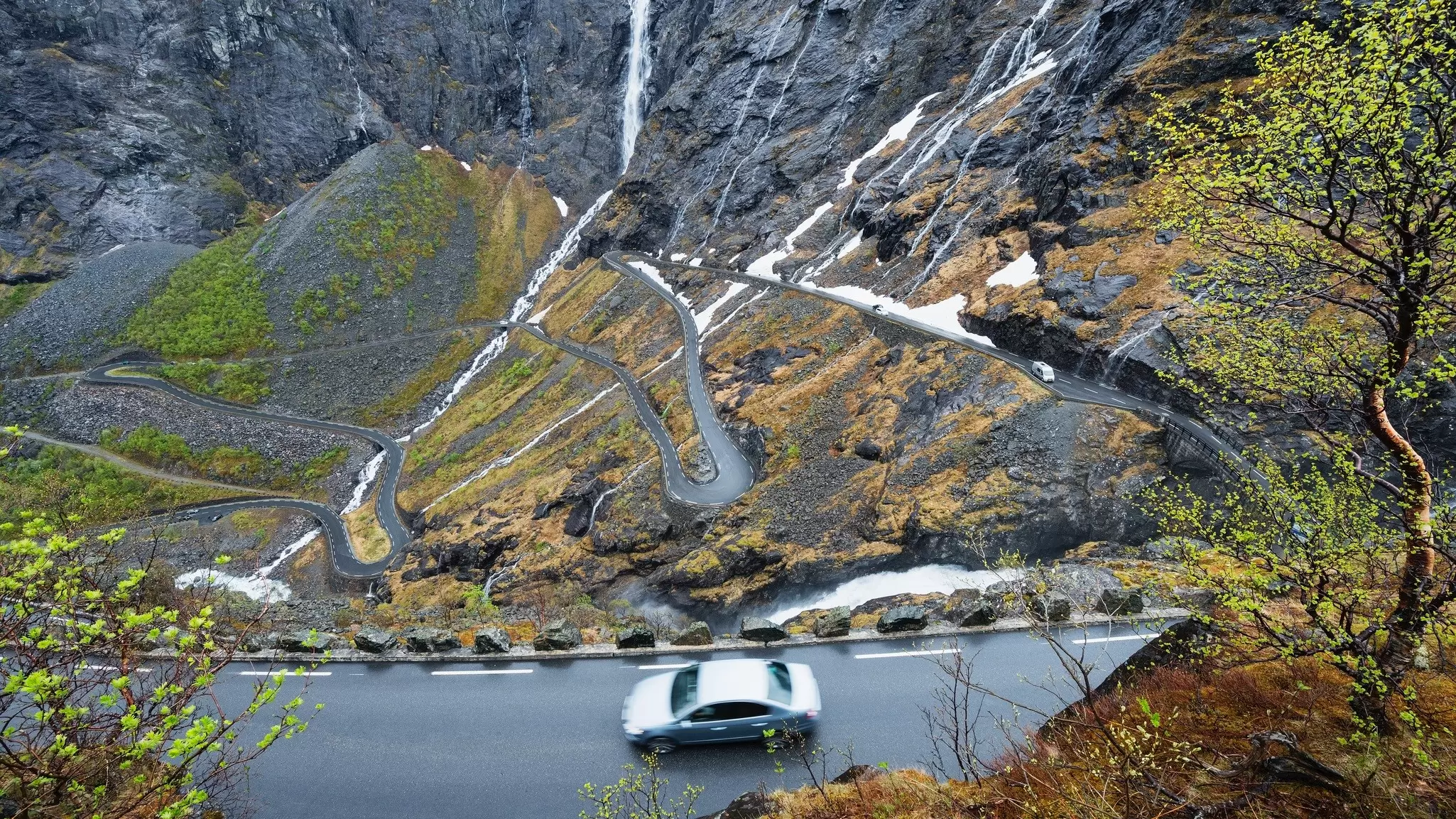 Scenic drives let you experience Norway’s epic landscapes – like Trollstigen pass – up close © Franz Aberham / Getty Images