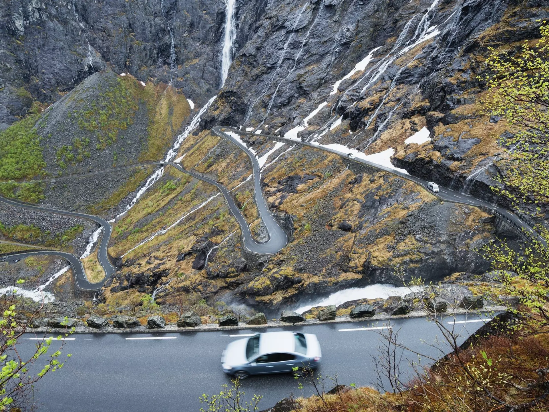 Scenic drives let you experience Norway’s epic landscapes – like Trollstigen pass – up close © Franz Aberham / Getty Images