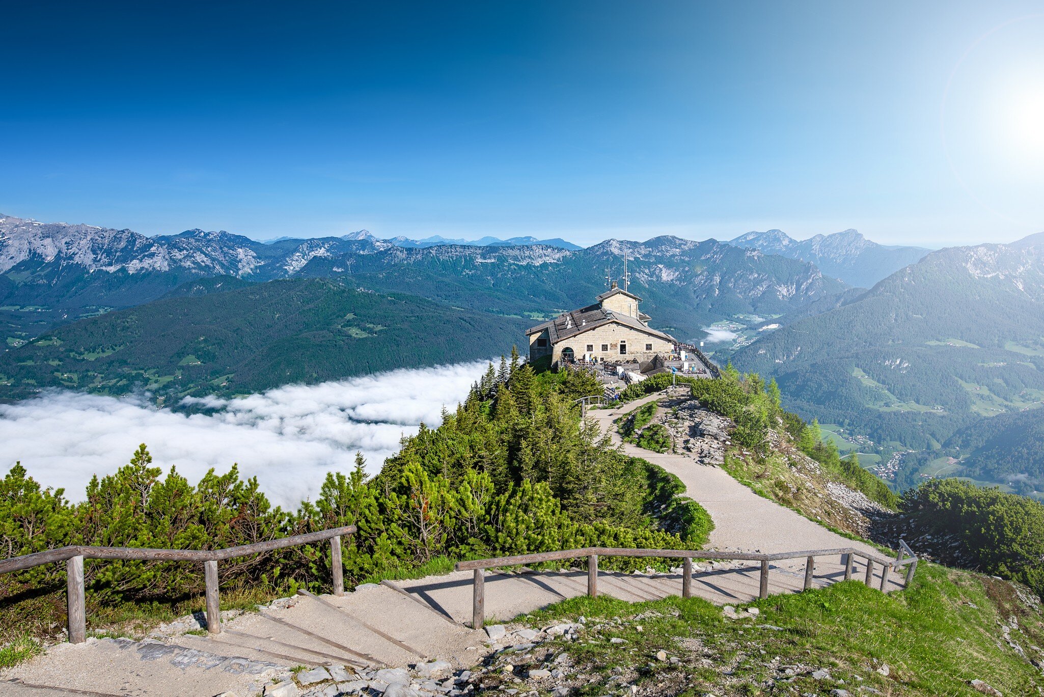 The Eagle's Nest was a 50th birthday present for Adolf Hitler.