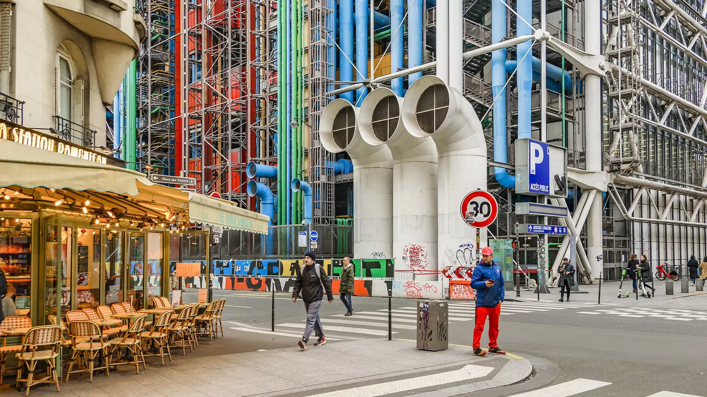 Centre Pompidou, which houses one of the important collections of modern art in Europe, is set to close for five years © Getty Images