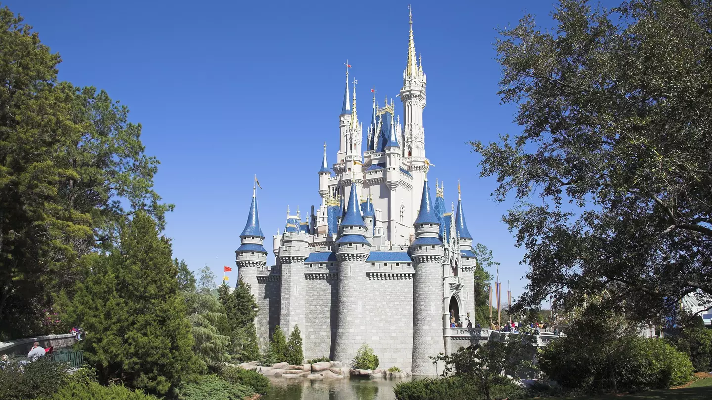 Cinderella Castle, Magic Kingdom, Disney World, Orlando, Florida, USA