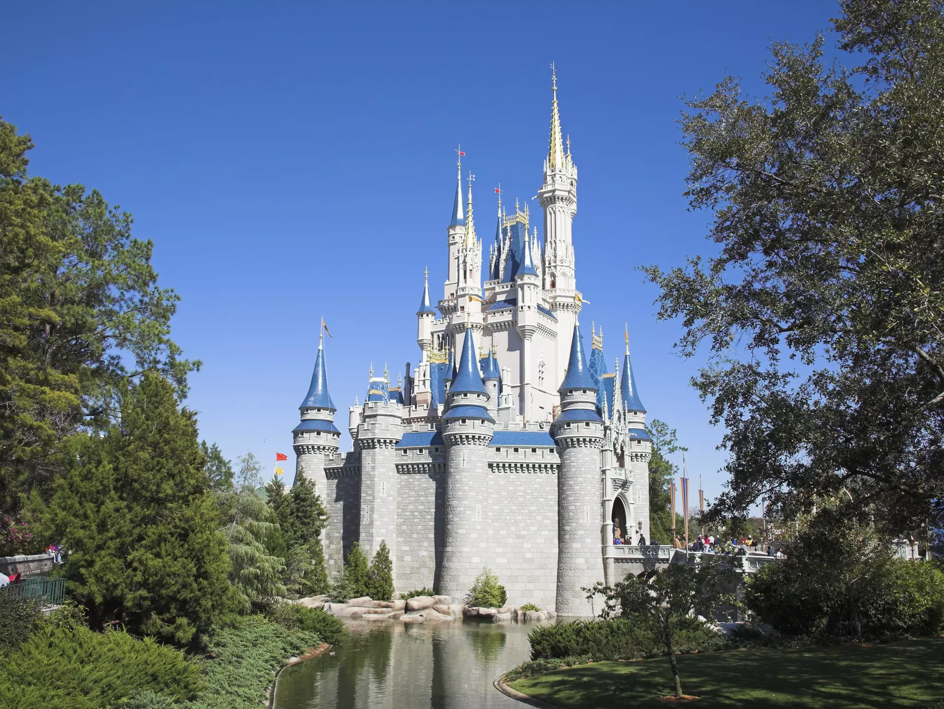 Cinderella Castle, Magic Kingdom, Disney World, Orlando, Florida, USA