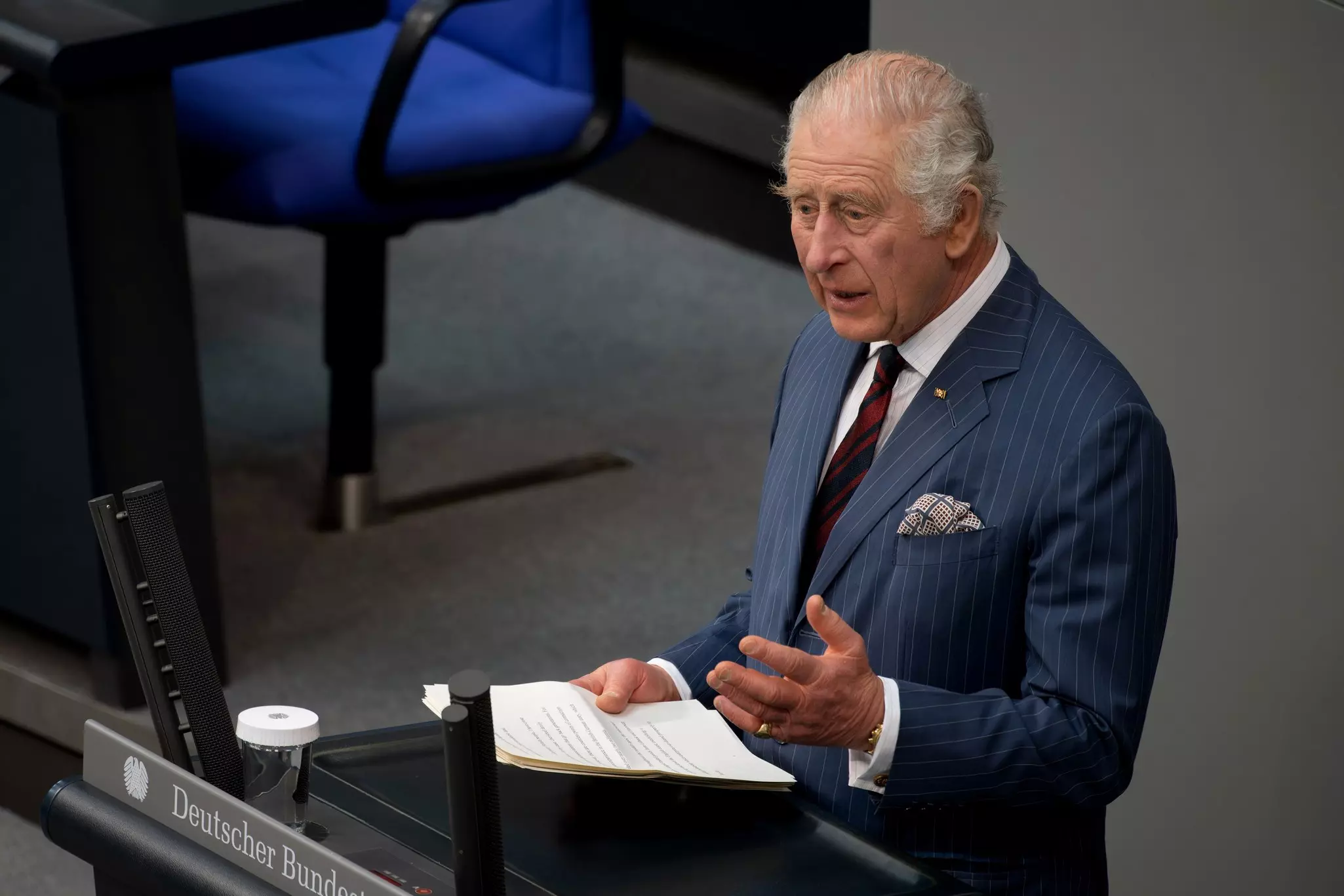 Prince Charles visits the Bangla Sahib Gurdwara Sikh Temple, New Delhi, India