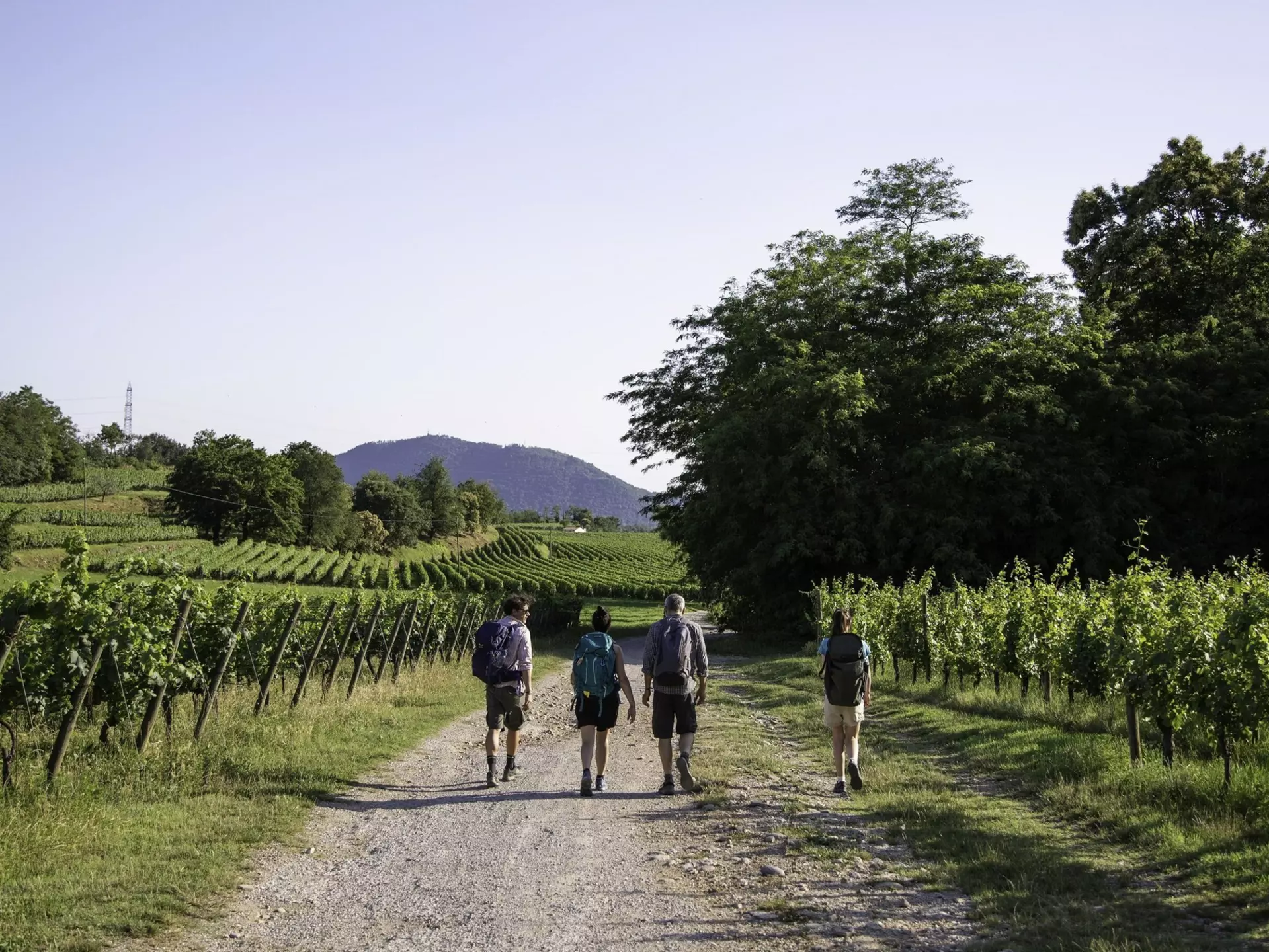 Along the walking route between Bergamo and Brescia © Bergamo Brescia Italian Capital of Cuture 2023