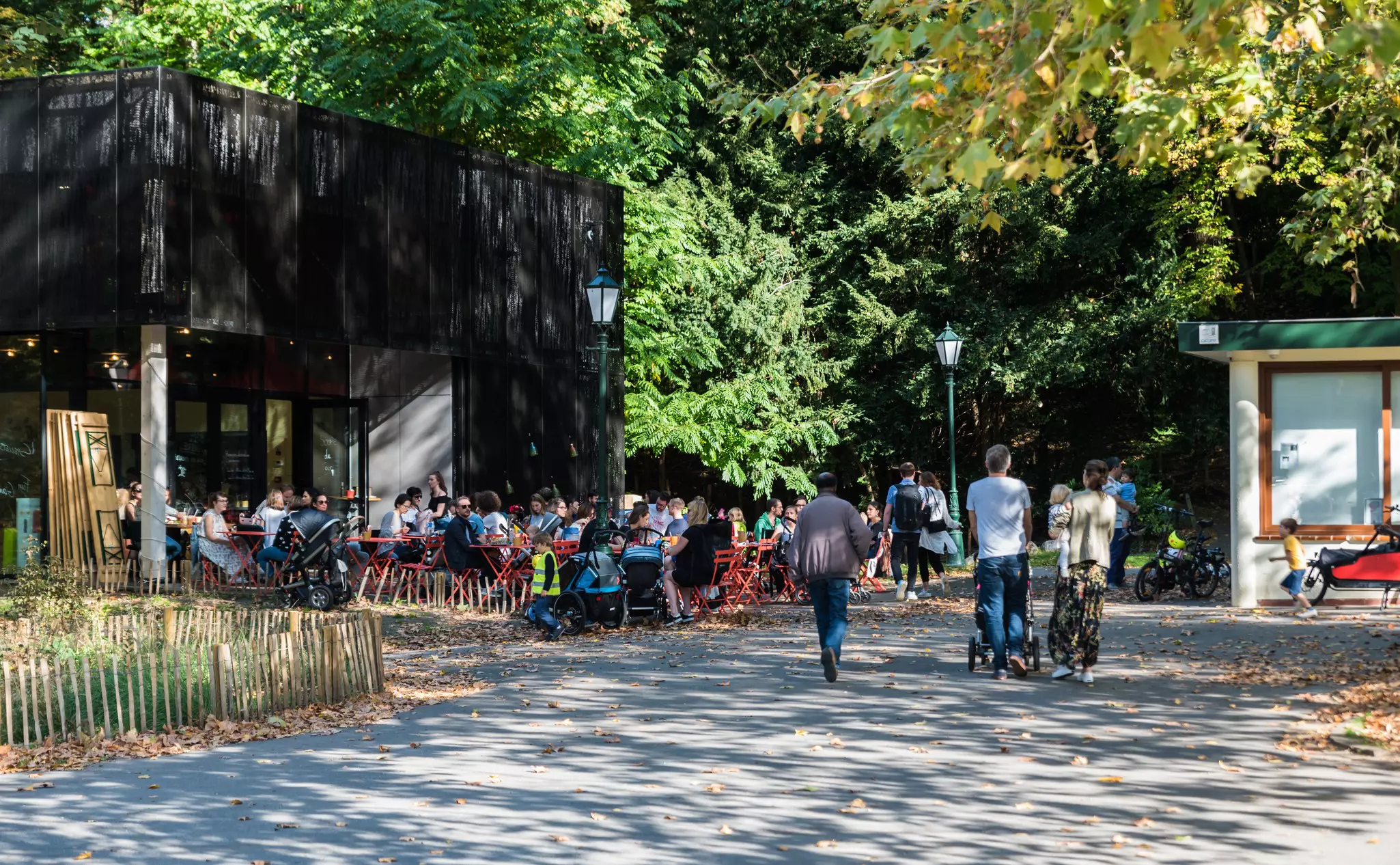 Park Josaphat is one of the best parks in Brussels for families