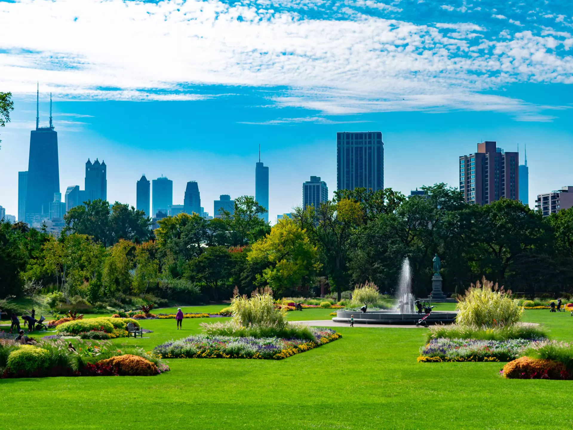 Lincoln Park in Chicago gave the surrounding neighborhood its name. James Andrews/Getty Images