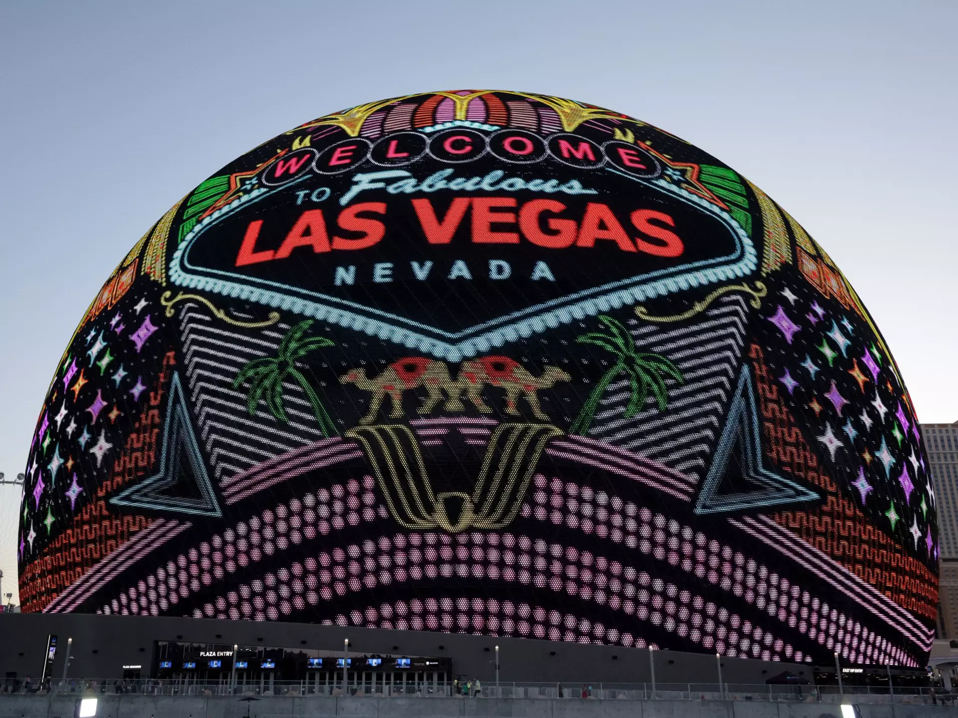 The Sphere in Las Vegas. Ethan Miller/Getty