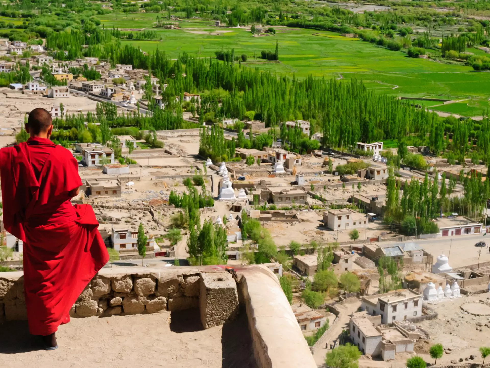 Meditating at a Buddhist monastery in Ladakh is one of India's most uplifting experiences. Amit Basu Photography/Getty Images 
