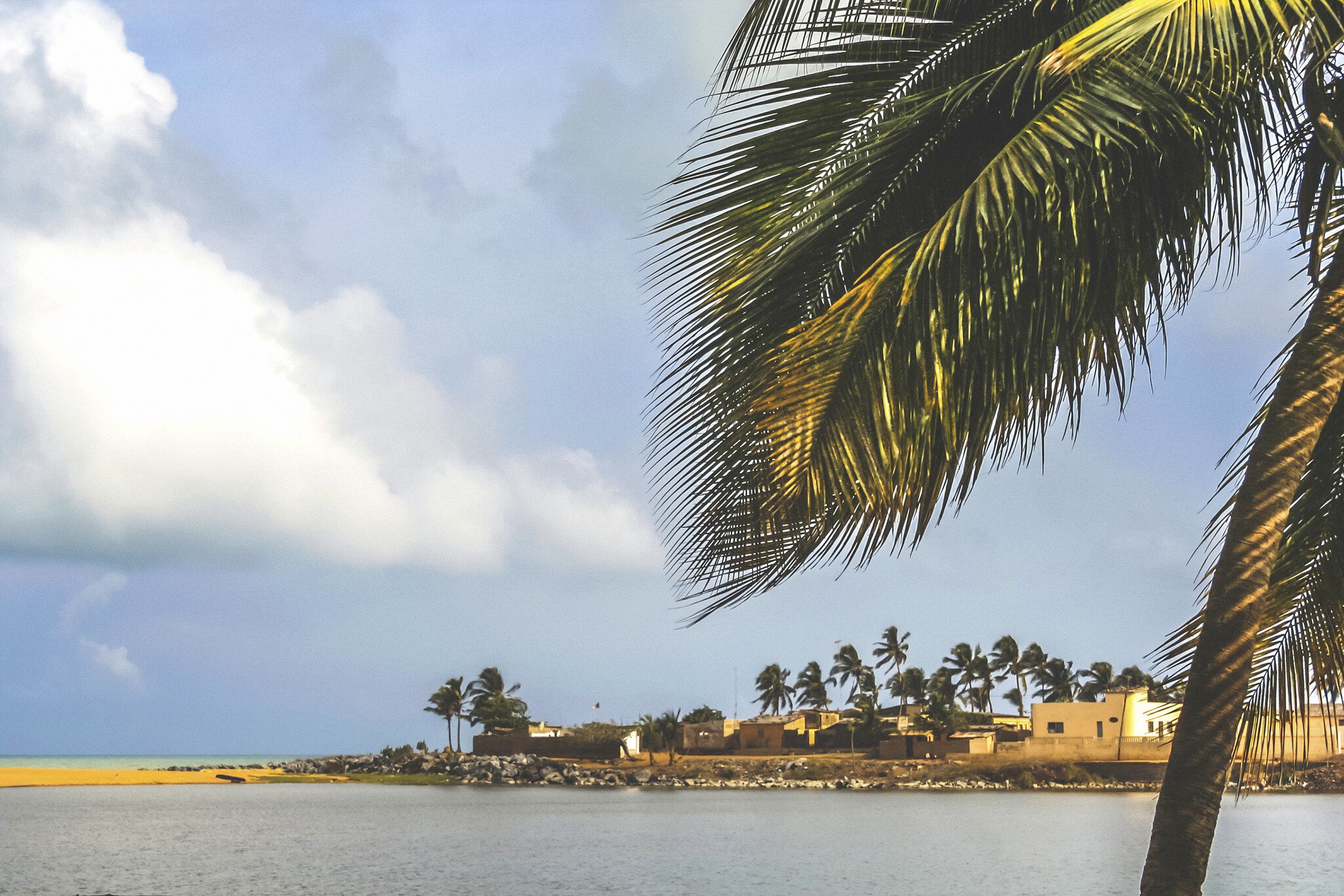 Aneho beach, Togo.