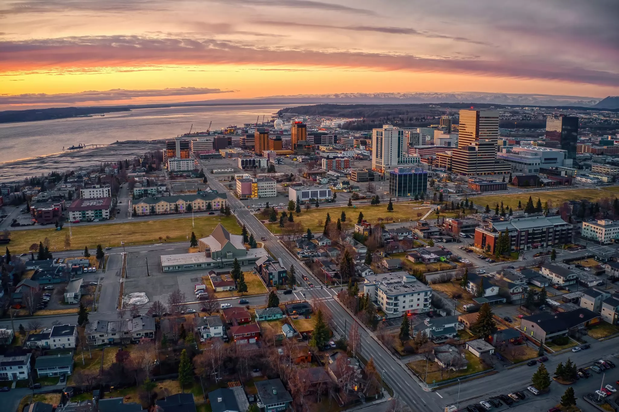 Anchorage, Alaska. Jacob Boomsma/Shutterstock
