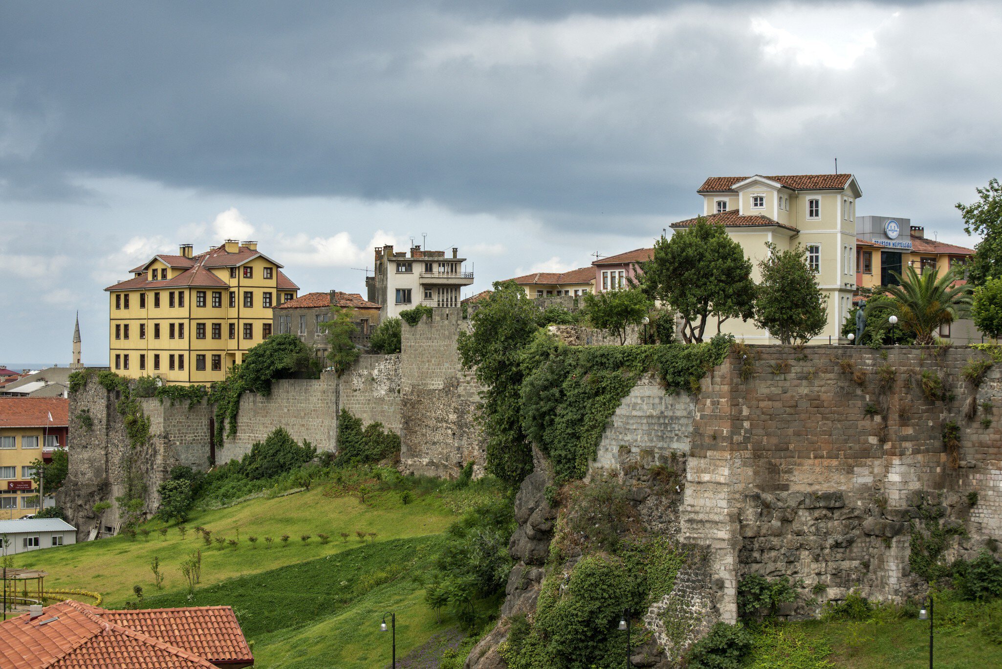Trabzon is a city on the Black Sea coast