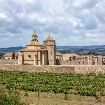 Monastery of Santa Maria de Poblet is a haven of tranquillity and a resting place of kings, Spain