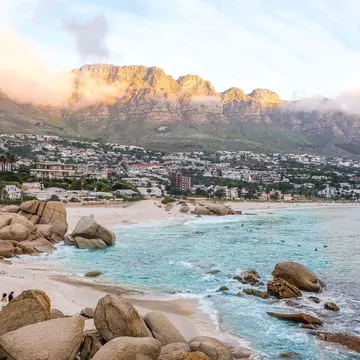 Camps Bay in Cape Town, South Africa. APS Joshua/Shutterstock