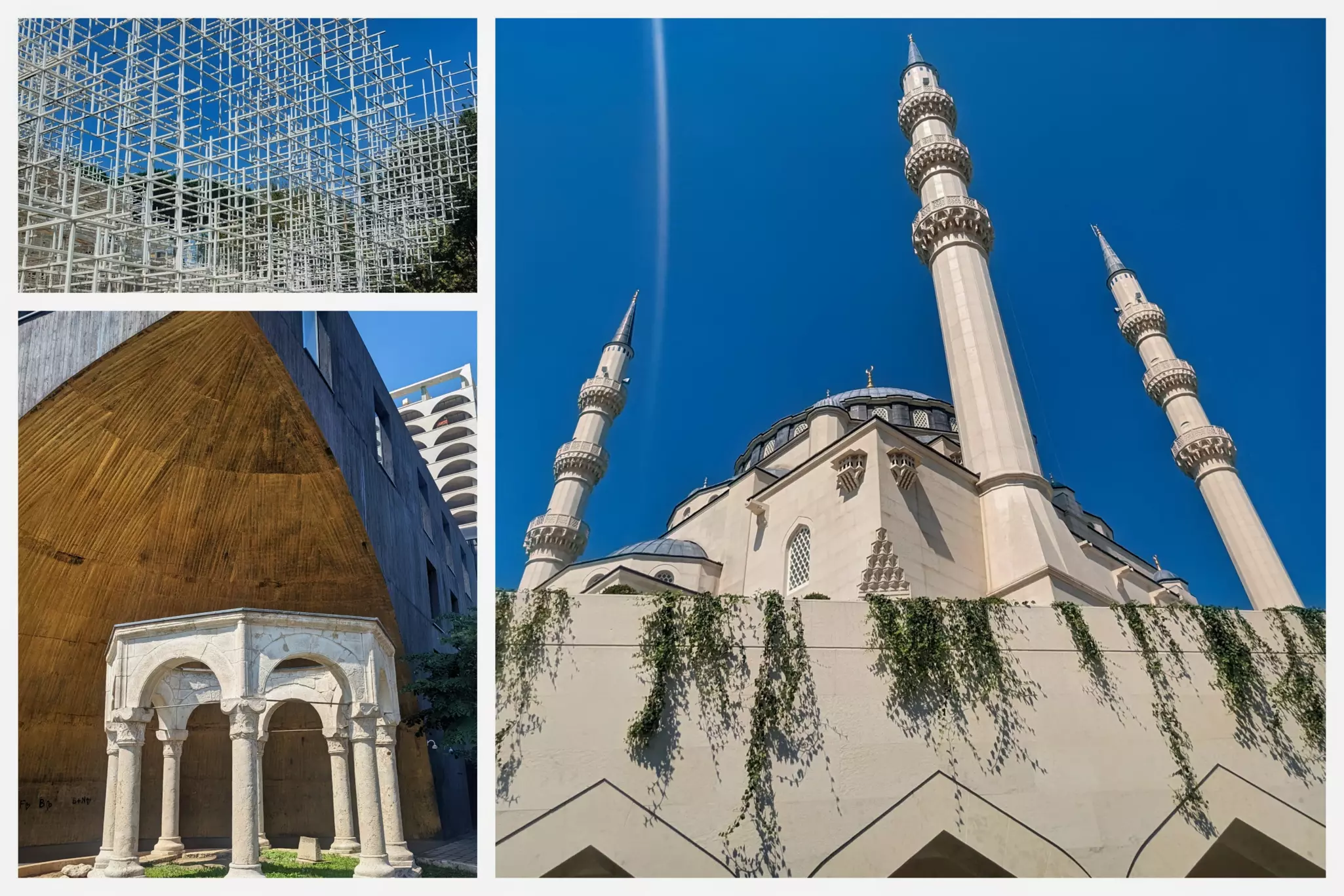 You don't have to spend any money to appreciate Tirana's striking architecture © Laura Millar 