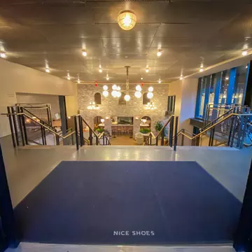 The main entrance to The Hoxton in Williamsburg, NYC