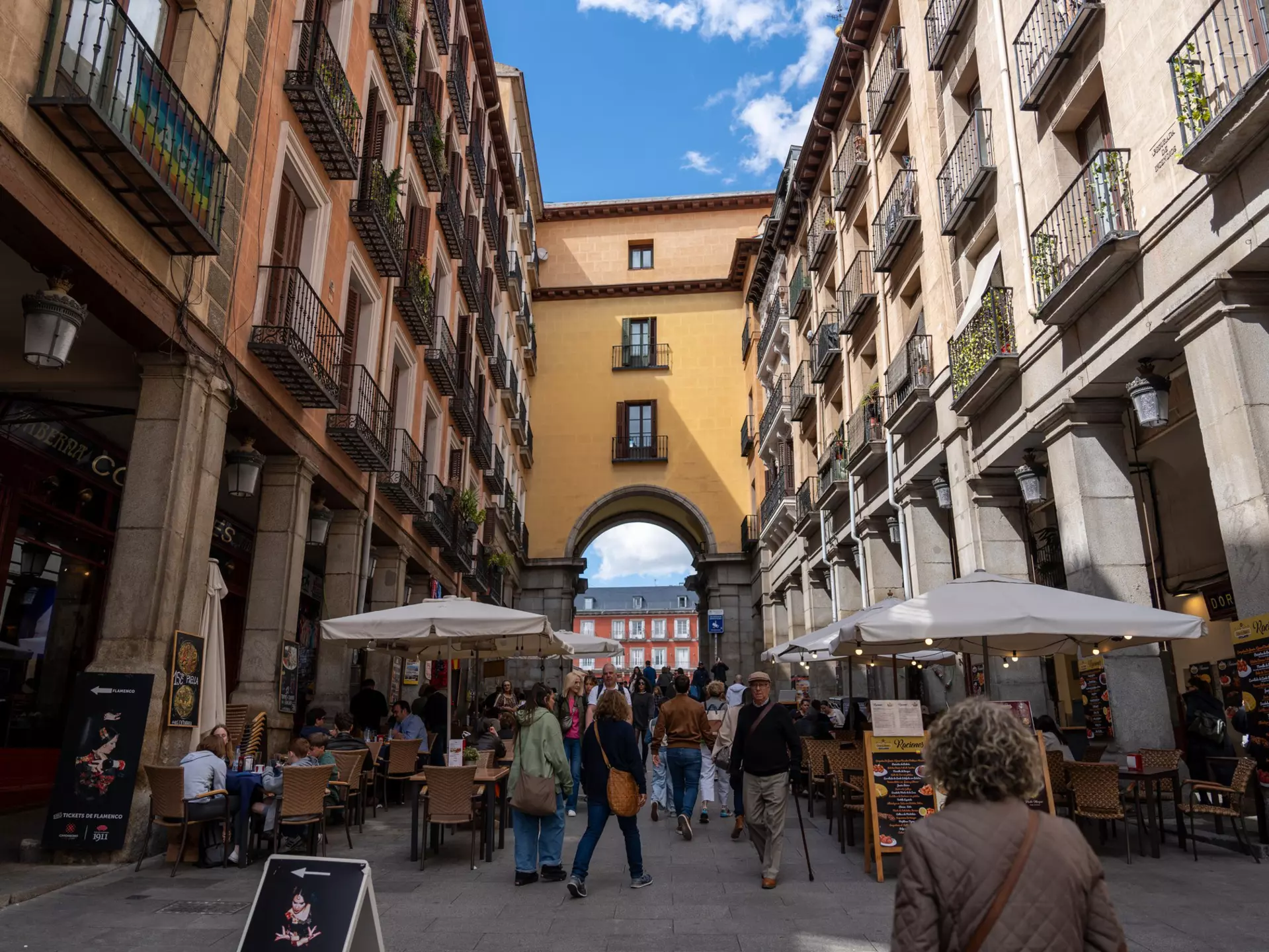 A street off Plaza Mayor in Madrid. Blake Horn for Lonely Planet
