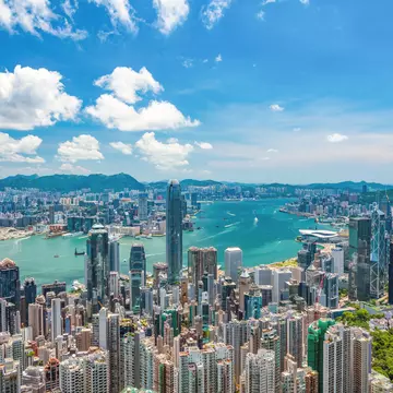 Victoria Peak serves up spectacular views of Hong Kong. Hit1912/Shutterstock