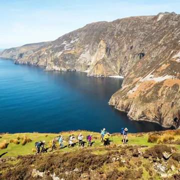 Visit Sliabh Liag, Ireland's highest sea cliffs. mark gusev/Shutterstock