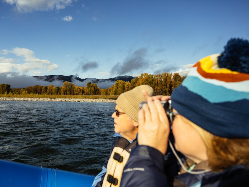 Float trip on the Snake River, Jackson, Wyoming. September 2025.