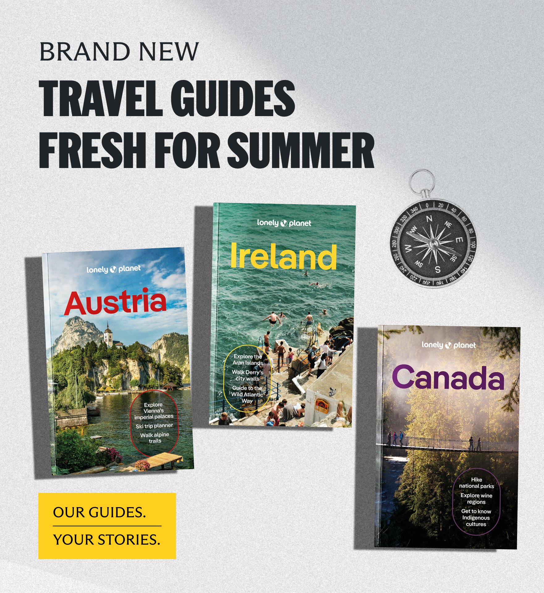 Travel guides fresh for summer