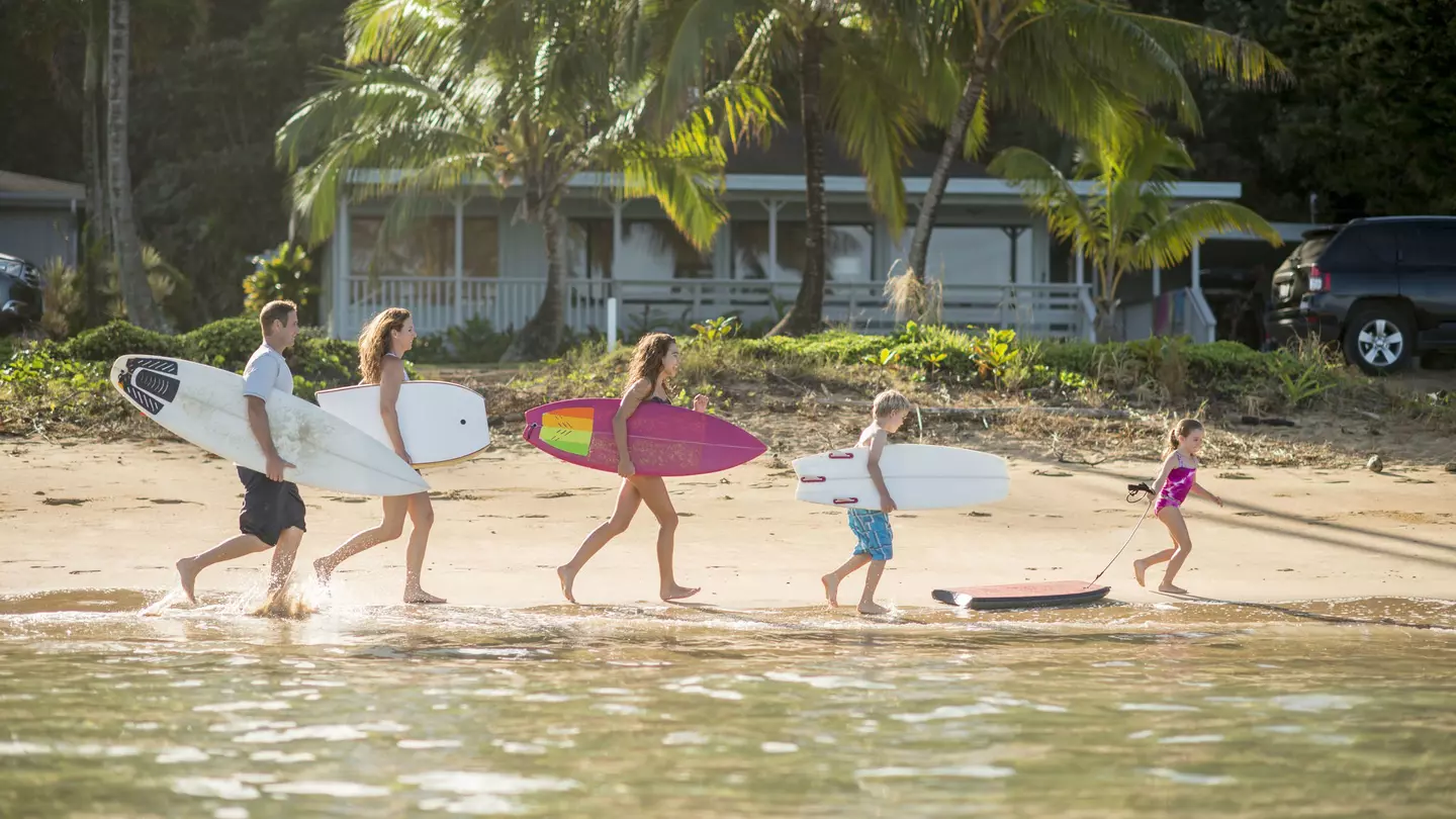 Every one knows Maui has some of the larges breaks in the world, but here are smaller, steadier spots on the island that are fun for everyone. FatCamera / Getty Images