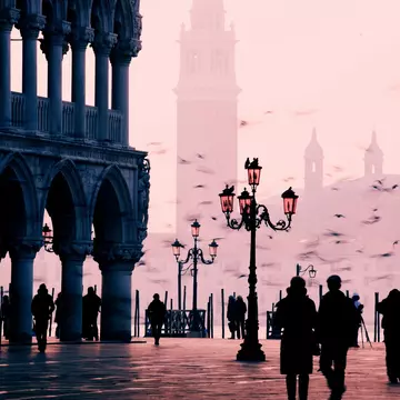 Flooding in Venice is becoming more common as sea levels rise. J J / 500px