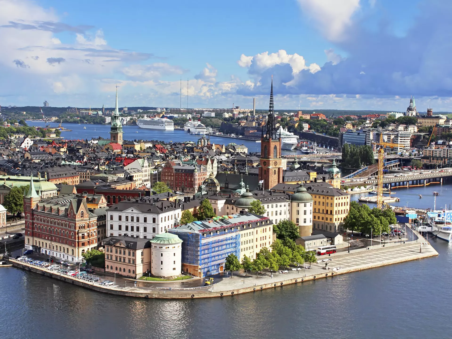 Panorama of Stockholm Old City, Sweden
Architecture; Beauty; Blue; Built Structure; Capital Cities; Church; City; Cityscape; Europe; Famous Place; Gamla Stan; Harbor; Horizontal; House; Island; Landscape; Multi Colored; Nautical Vessel; No People; Nordic Countries; Old; Old Town; Outdoors; Panoramic; Photography; Scandinavian Culture; Sea; Ship; Sky; Skyline; Stadsholmen; Stockholm; Summer; Sweden; Tower; Urban Skyline; Water;