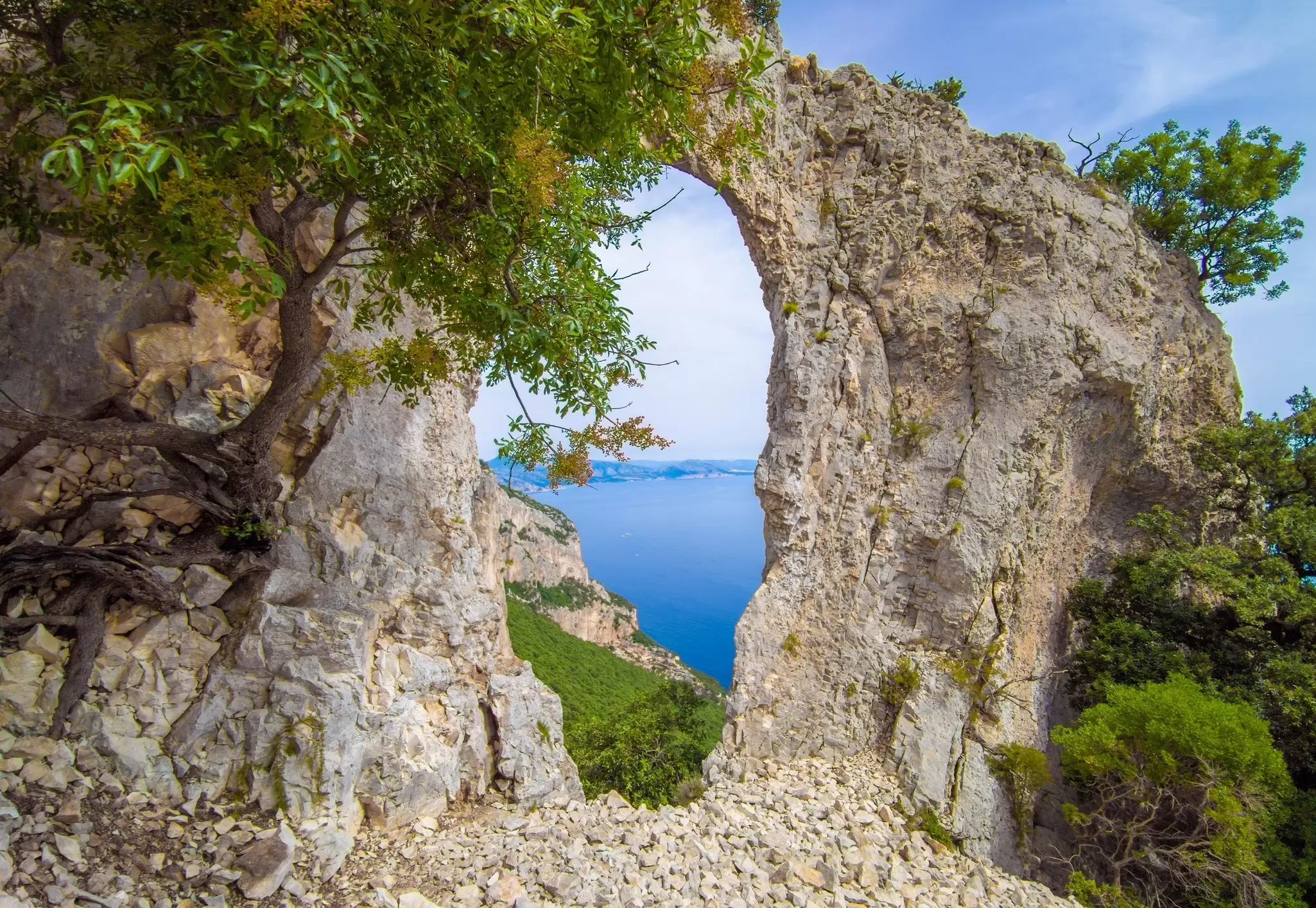 Selvaggio Blu, on Italy's east coast. ValerioMei/Shutterstock