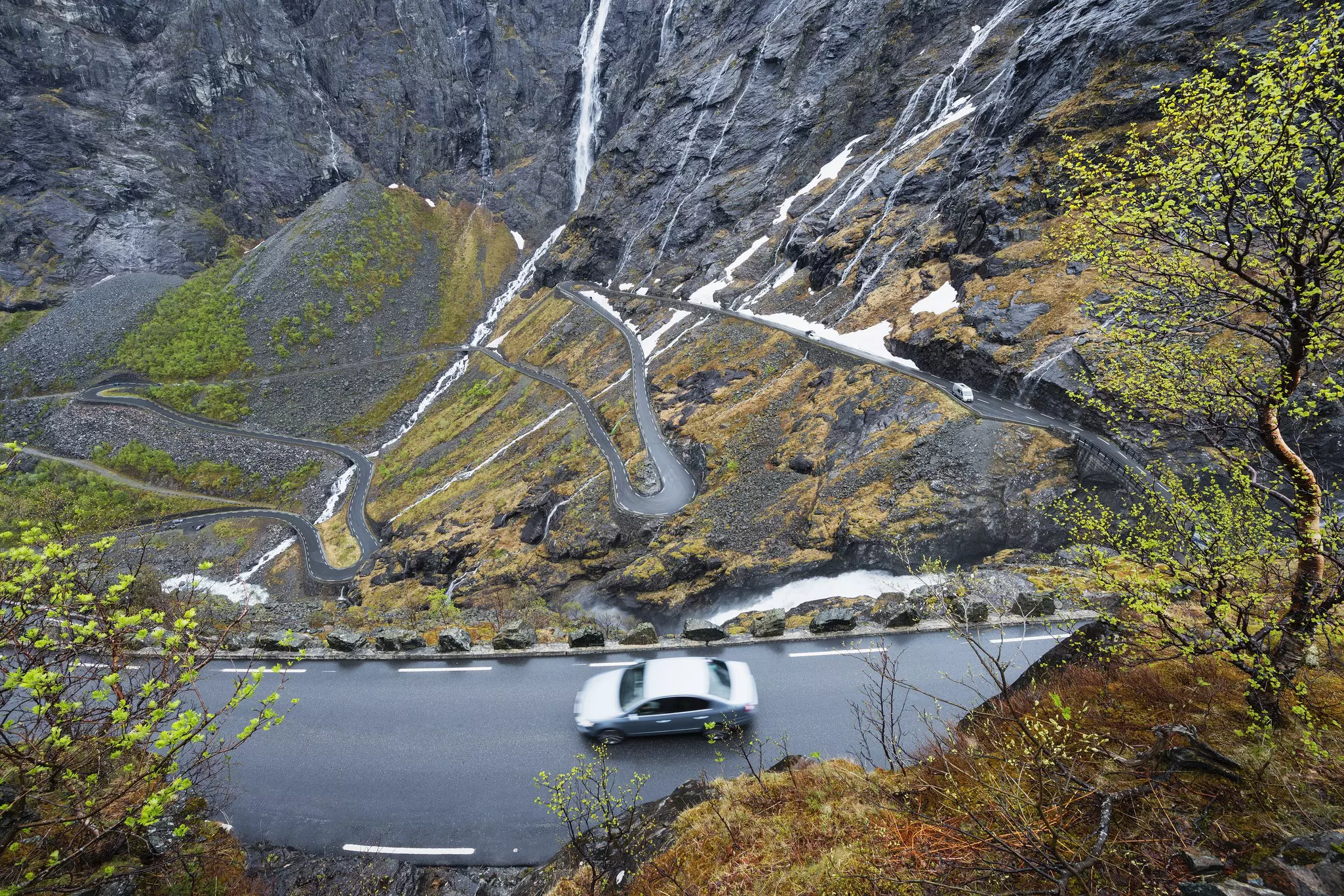 Norway’s Trollstigen is scenic road you have to drive (carefully!) to believe © Franz Aberham / Getty Images