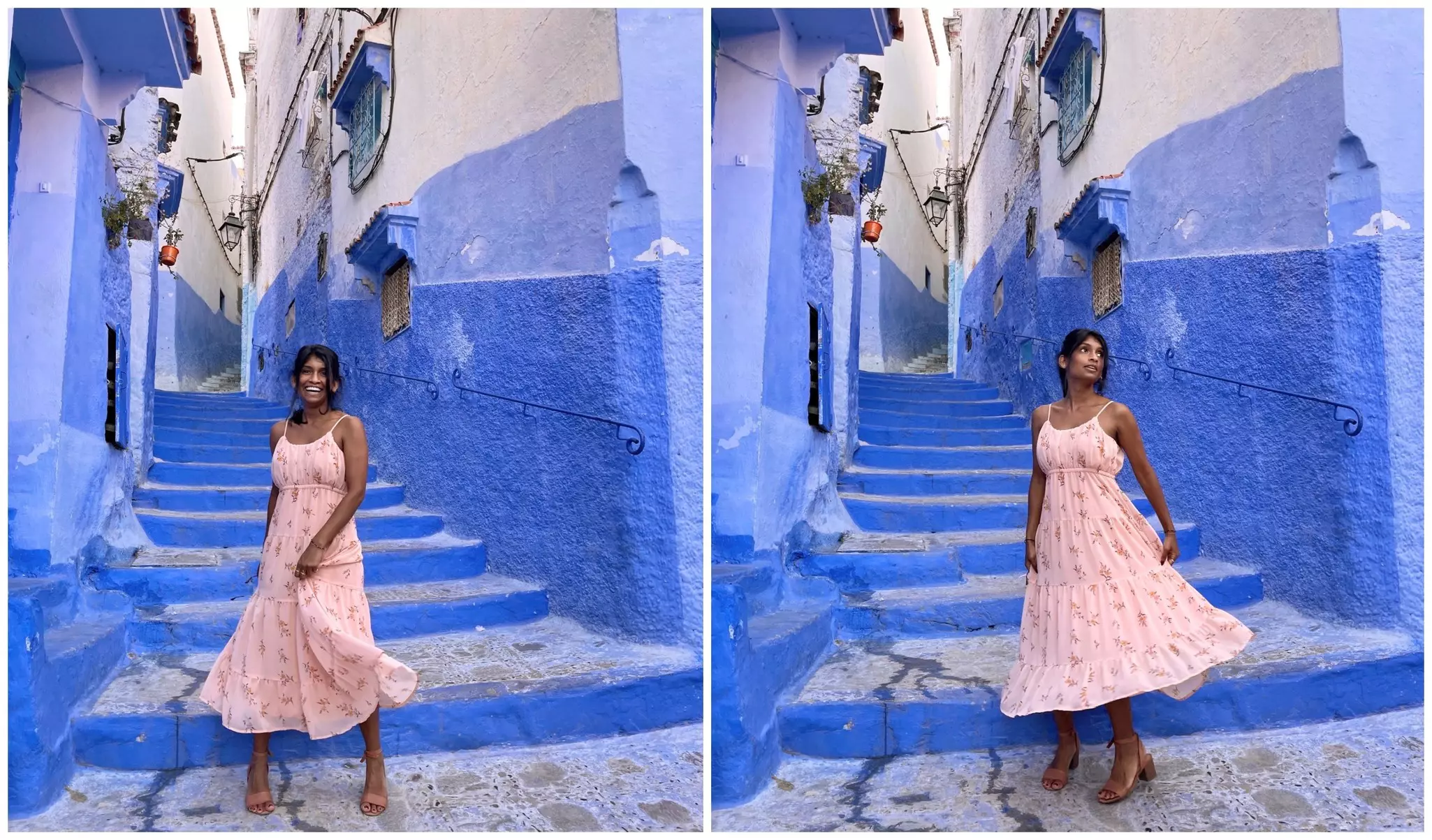 Chefchaouen is awash in color © Deepa Lakshmin
