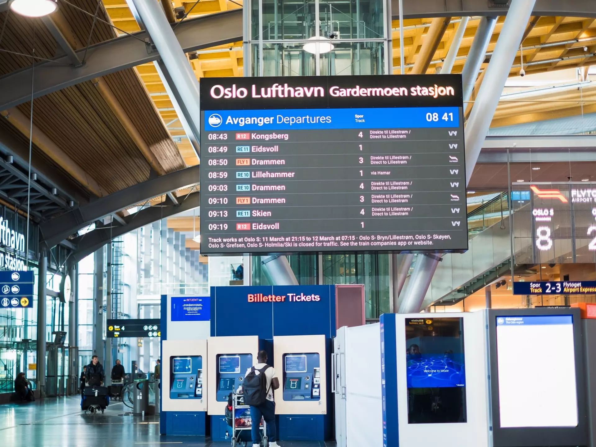 The design of a page of the new Norwegian Passport