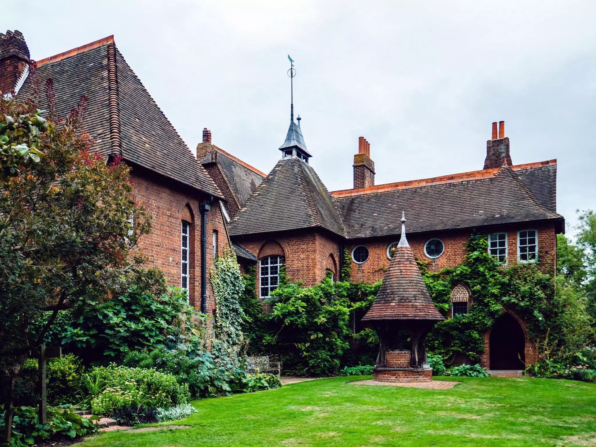William Morris' Red House is filled with decor typical of the Arts and Crafts movement © Andrew Butler / National Trust Images